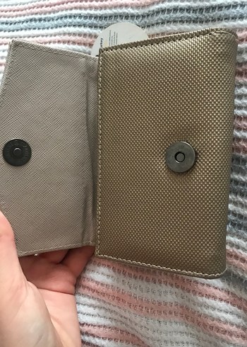 Yılan Desenli Kadın Cüzdanı Velcro Kapamalı - Görsel 4