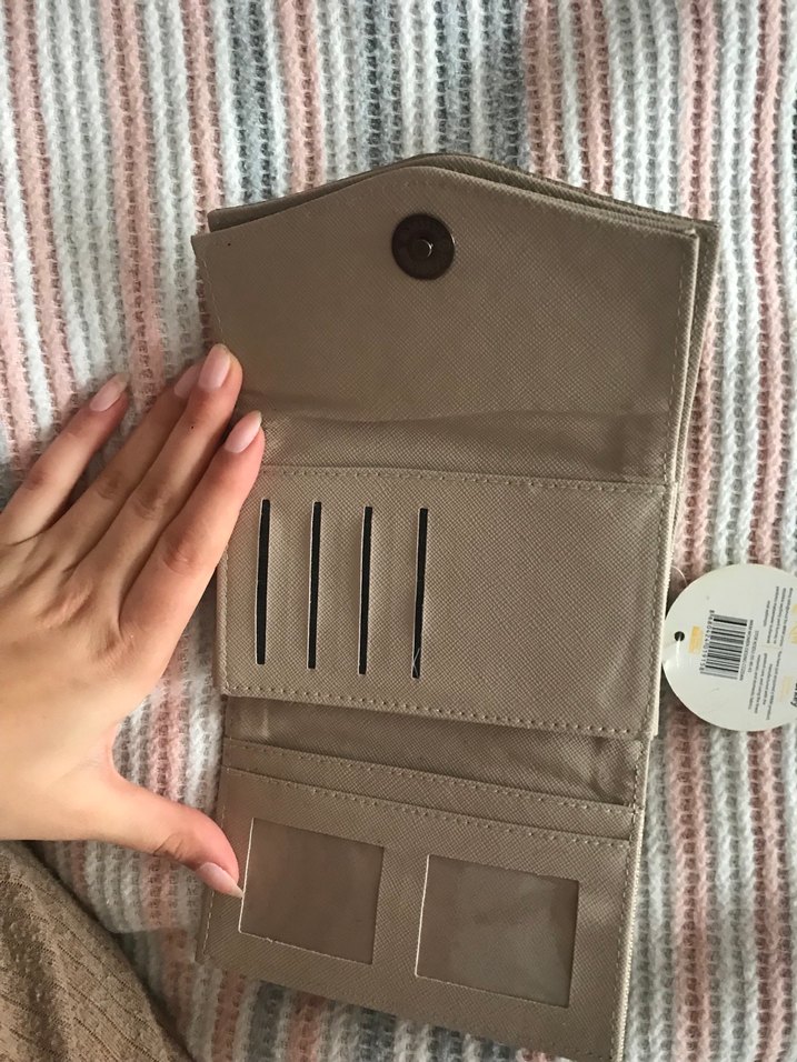 Yılan Desenli Kadın Cüzdanı Velcro Kapamalı - Görsel 2