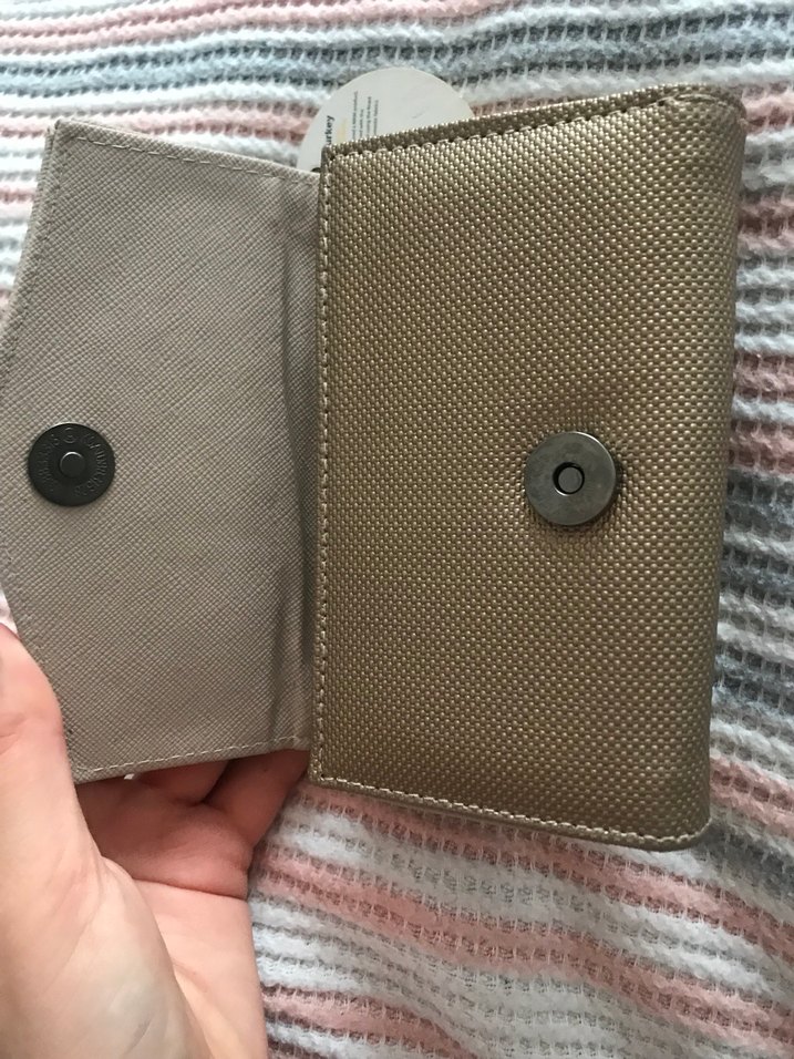 Yılan Desenli Kadın Cüzdanı Velcro Kapamalı - Görsel 4