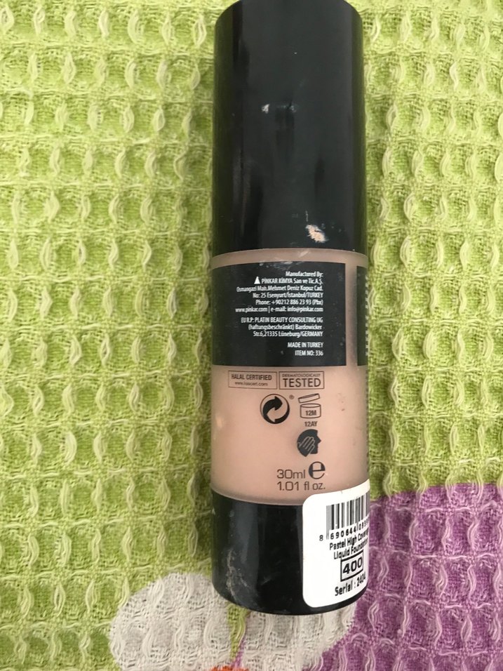 Pastel Correcto Yüksek Kapsamlı Likit Fondöten - Görsel 3