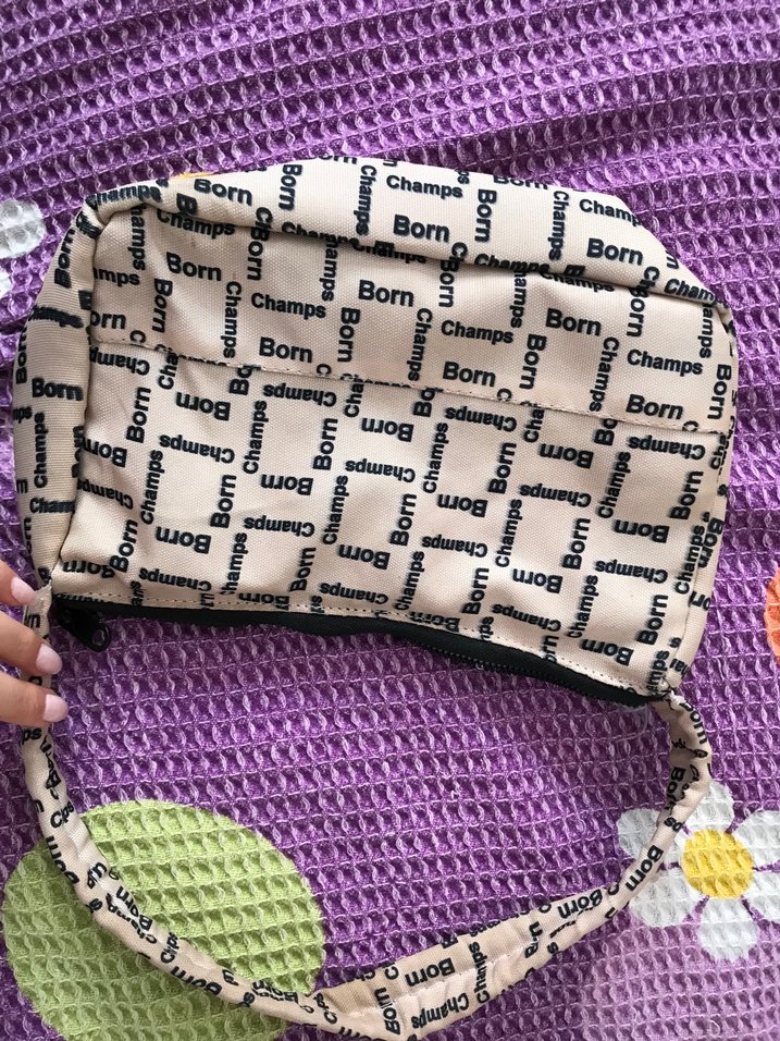 Baskılı Triko Kadın Omuz Çantası - Görsel 3