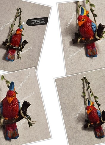 SARMAŞIKLI SULTAN PAPAĞANI 14X9 CM