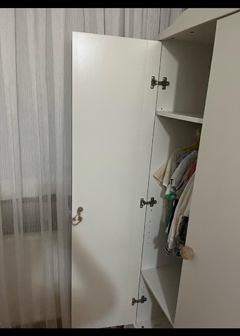 Beyaz Çocuk Gardırop Dolabı - Görsel 3