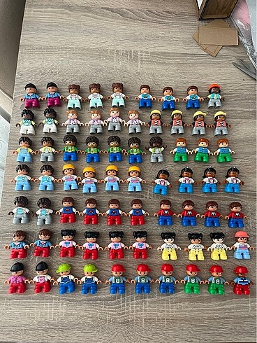 Lego duplo çocuk figürler