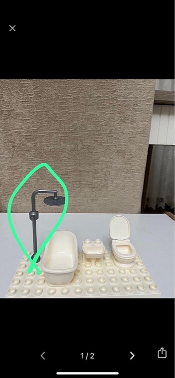 Diğer Lego duplo uyumlu park seti