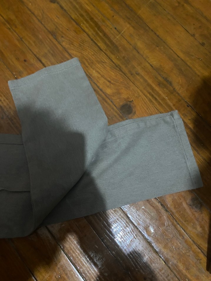 Bej Kemerli Erkek Keten Pantolon - Görsel 3