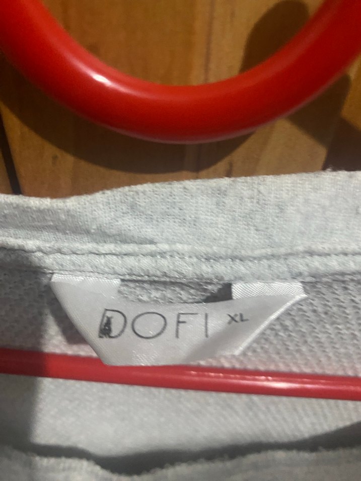 Gri Keten Erkek Tişört Loose Fit - Görsel 2