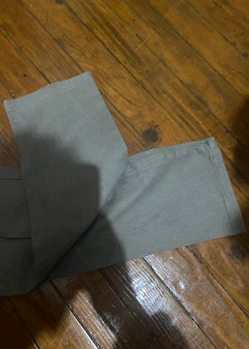 Bej Keten Erkek Pantolon, Kemerli, Regular Fit - Görsel 2