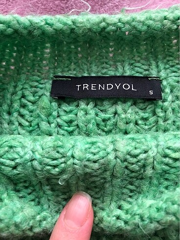 s Beden yeşil Renk Trendyolmilla kazak