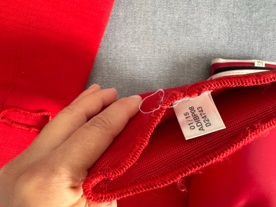 Adidas Erkek Kırmızı Deri Boks Eldiveni - Görsel 3