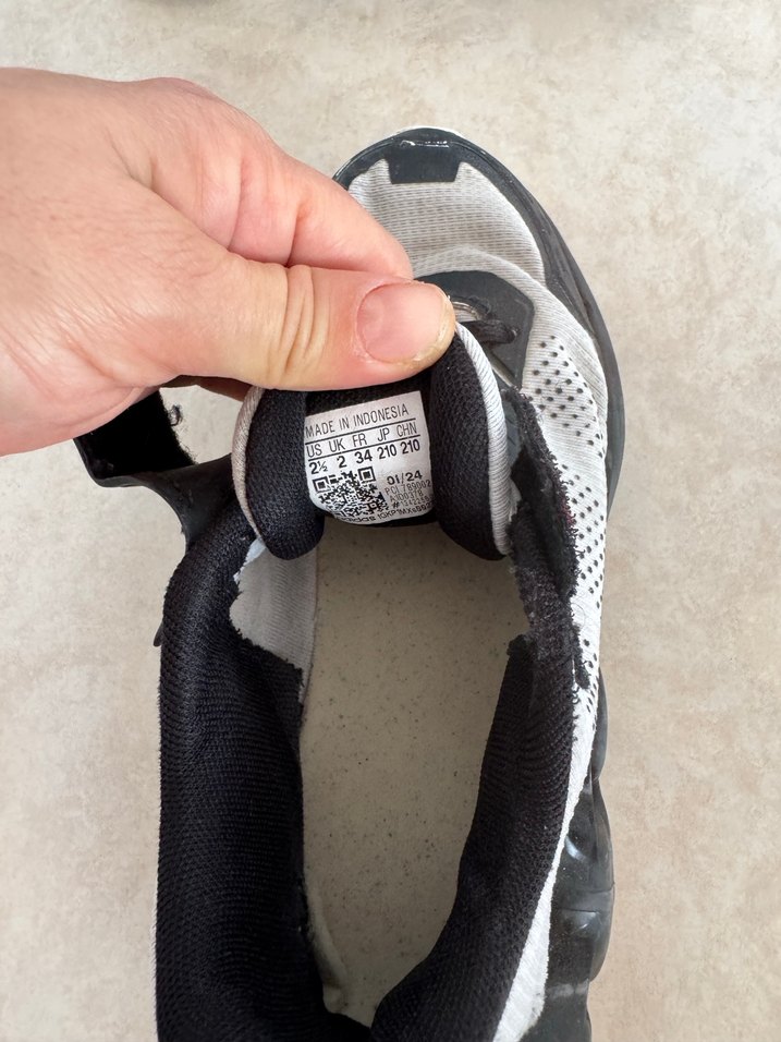 Gri Erkek Çocuk Sneakers Velcro Bantlı - Görsel 4