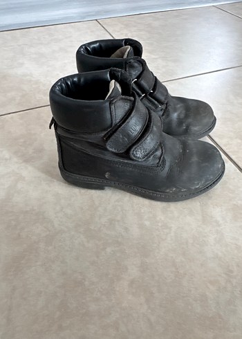 Erkek Çocuk Siyah Kayışlı Bot - Görsel 2