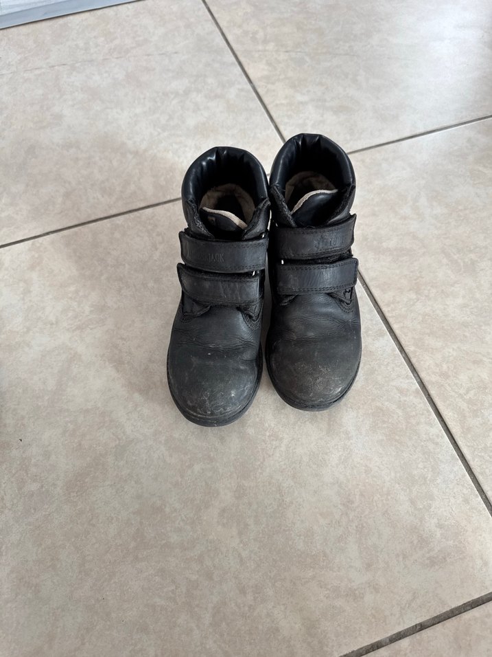 Erkek Çocuk Siyah Kayışlı Bot - Görsel 4