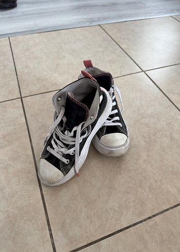 Siyah Beyaz Kadın Spor Ayakkabı - Görsel 2