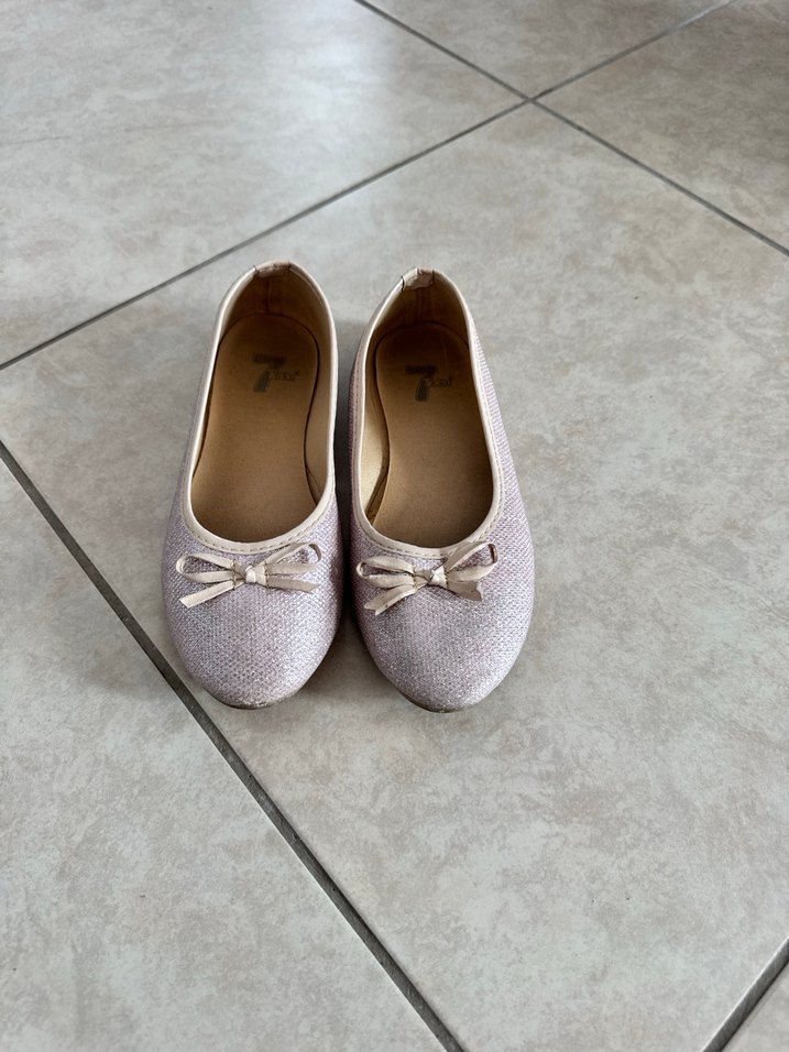 Kız Çocuk Pembe Fiyonk Detaylı Babet - Görsel 3