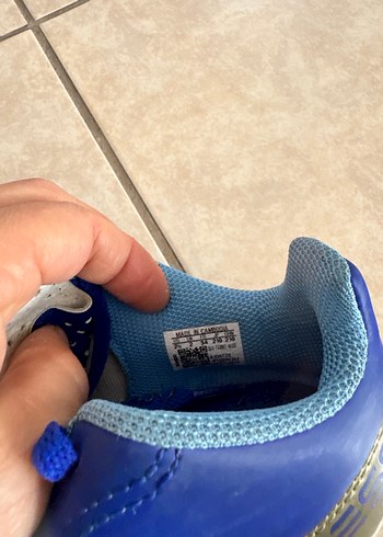 Mavi Erkek Futbol Ayakkabısı Messi Baskılı - Görsel 4