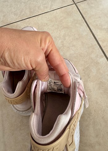 Pembe Bağcıklı Kadın Spor Ayakkabı - Görsel 4