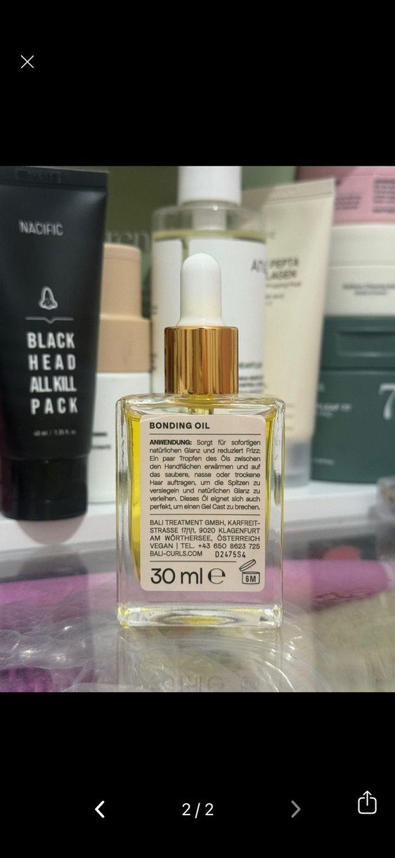 Bali Curls Saç Yağı Bonding - Görsel 3