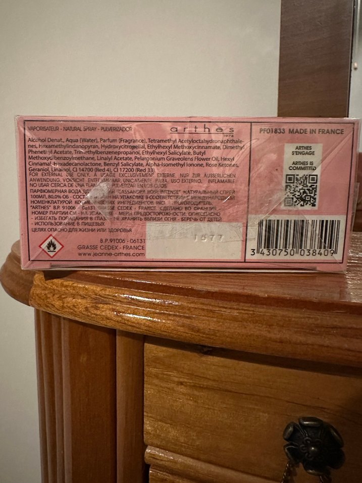 Jeanne Arthes Cassandra Rose Intense Kadın Parfümü 100ml - Görsel 2