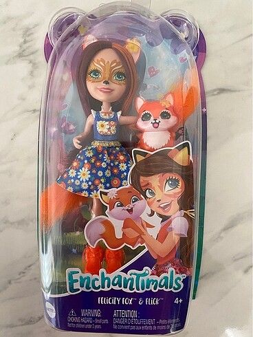 Barbie Enchantimals Ana Karakter Bebek