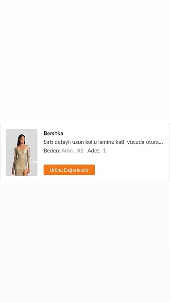 xs Beden Elbise