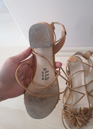 Flo Ayakkabı Bağcıklı sandalet