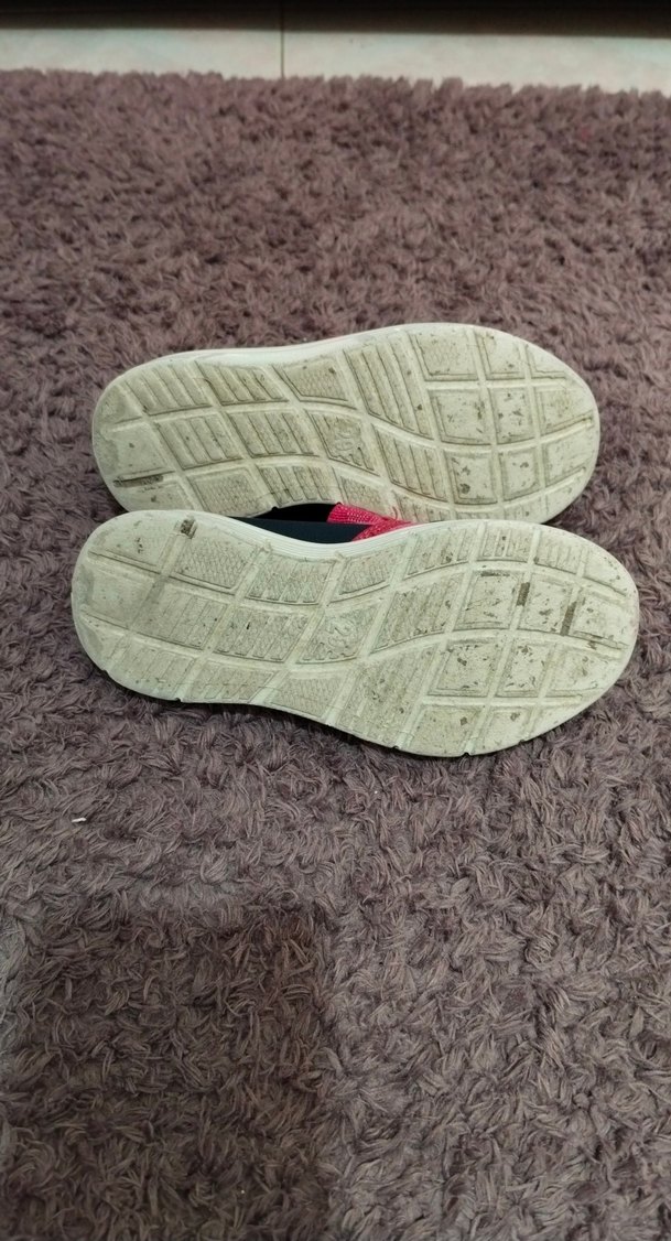 Kız Çocuk Pembe Spor Ayakkabı Velcro - Görsel 2