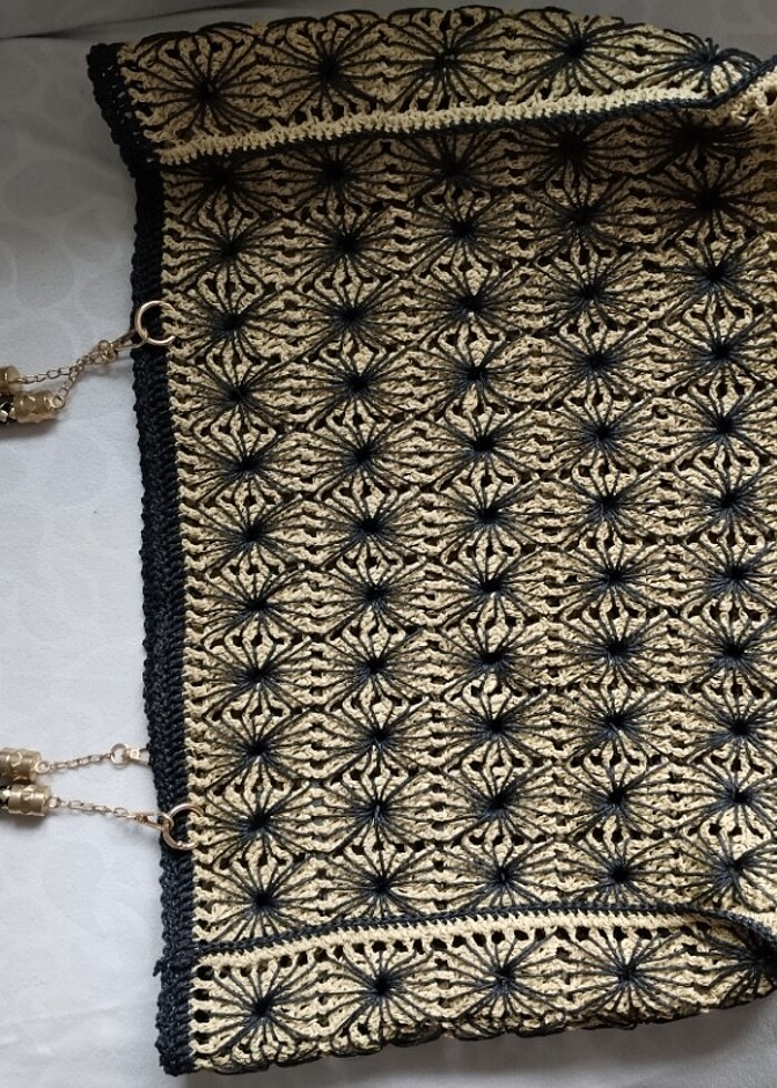 Kağıt ipten çanta  - Görsel 5