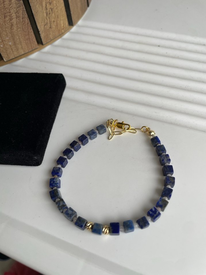 Sodalit çelik aparat Bileklik - Görsel 5