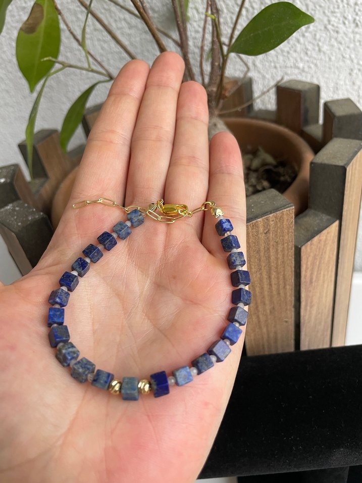 Sodalit çelik aparat Bileklik - Görsel 4