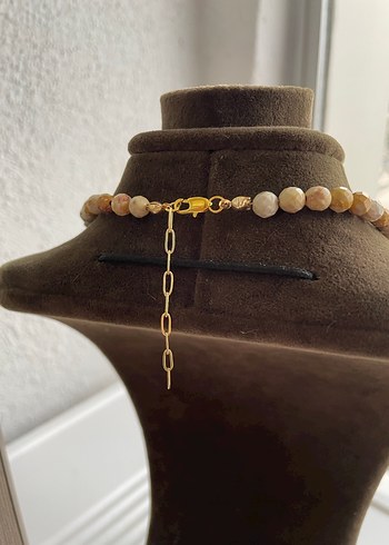 Mokait jasper Kolye - Görsel 4