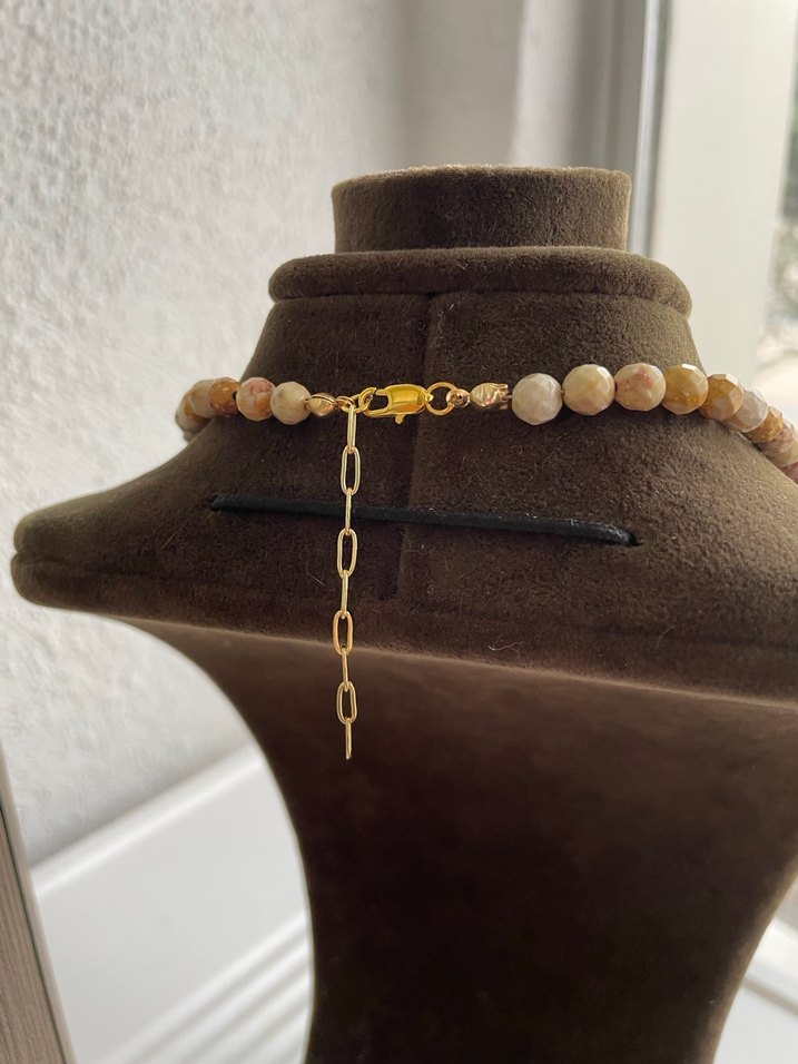 Mokait jasper Kolye - Görsel 4