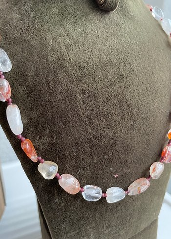 Hematoit kuvars Kolye - Görsel 2