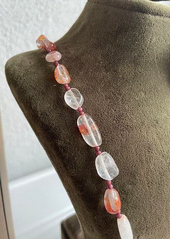 Hematoit kuvars Kolye - Görsel 3