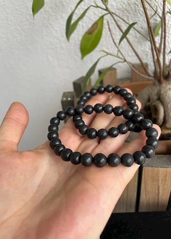 Bileklik şungit radyasyon taşı - Görsel 5