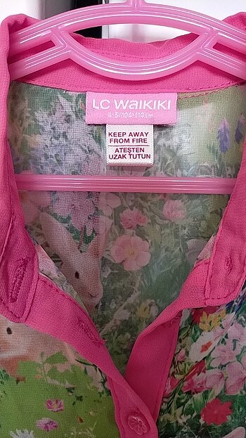 LC Waikiki Kız çocuk şifon gömlek