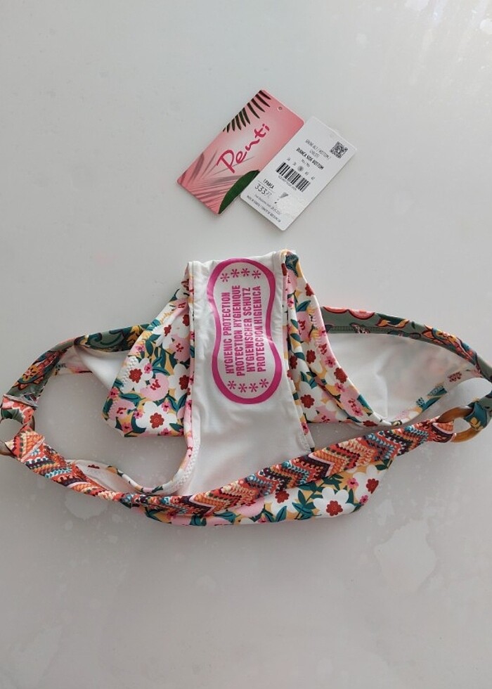 Penti Çiçekli Bikini Altı  - Görsel 2