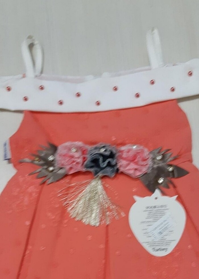 Narçiçeği Kız Çocuk Elbise - Görsel 4