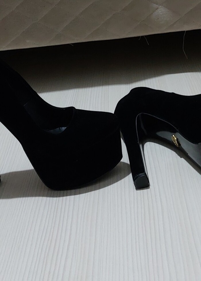 Süet Platform Ayakkabı - Görsel 3