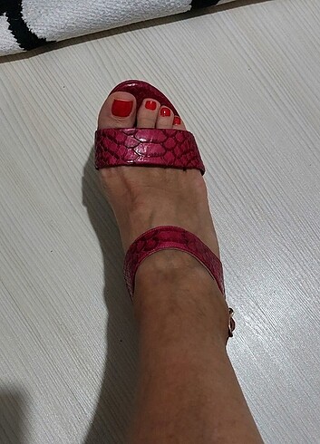 İnci Fuşya Ayakkabı - Görsel 5