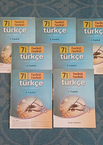  7. Sınıf Türkçe Fasikülleri Soru Bankası