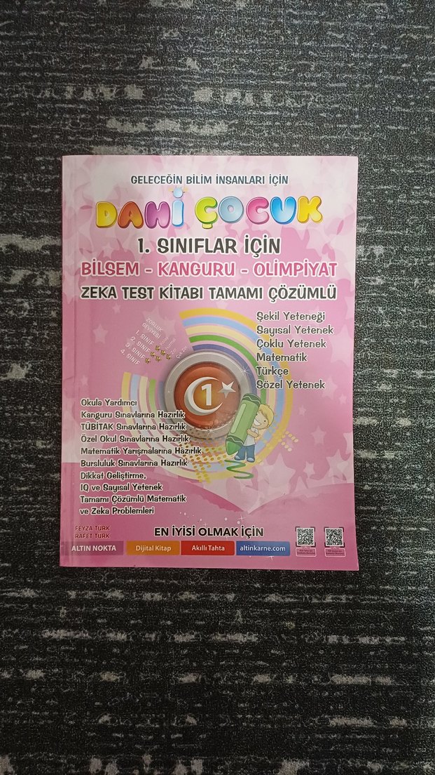 1. Sınıf Bilsem Zeka ve Deneme Kitapları - Görsel 2