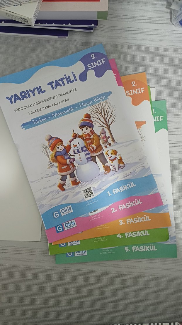 2. Sınıf Yarıyıl Tatil Fasikül Seti - Görsel 2