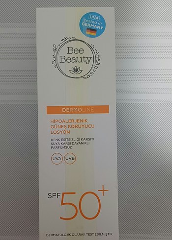 Bee Beauty SPF 50+ Hipoalerjenik Güneş Koruyucu Losyon