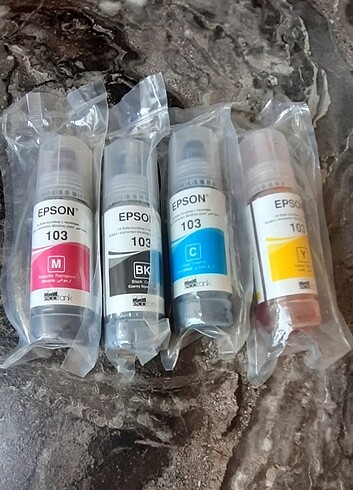 Epson 103- ( 4 renk takım mürekkep)