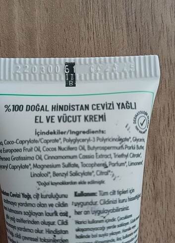 Beden Siveno el ve vücut kremi