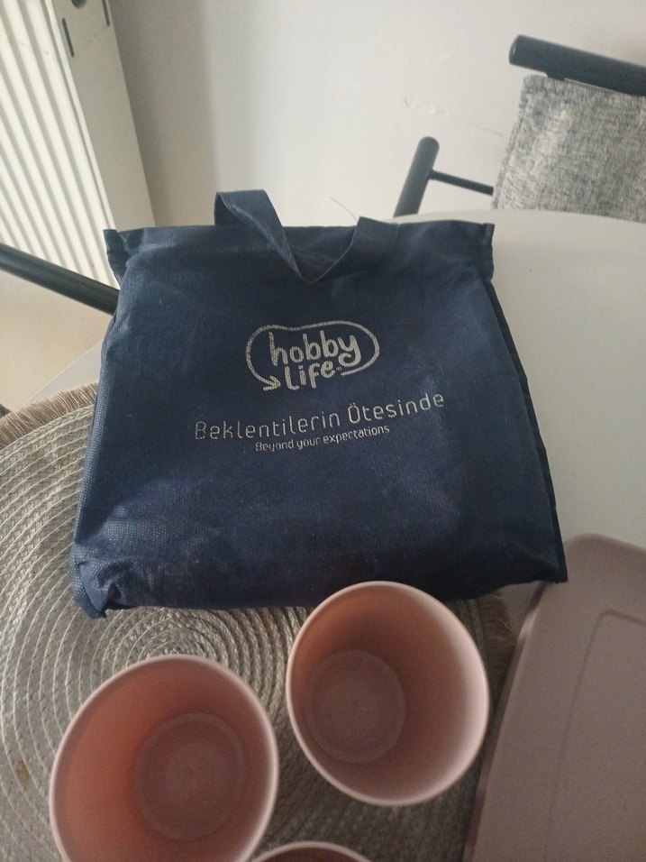 Pembe Bohem Tarzı Yemek Takımı - Görsel 2