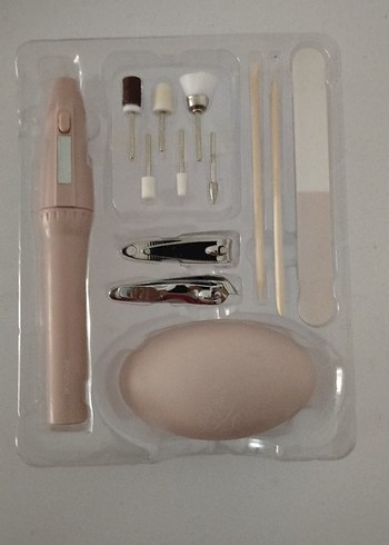 POLASMART PEMBE MANiKÜR PeDiKÜR SETİ - Görsel 2