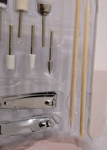 POLASMART PEMBE MANiKÜR PeDiKÜR SETİ - Görsel 4