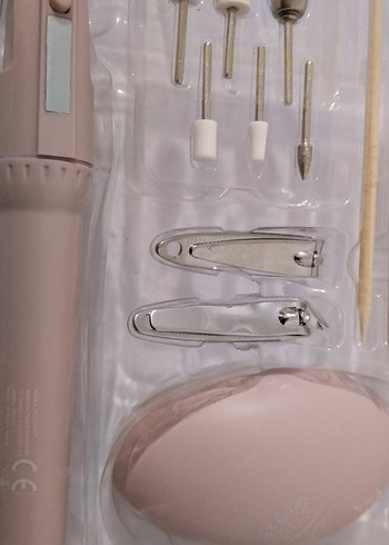 POLASMART PEMBE MANiKÜR PeDiKÜR SETİ - Görsel 5